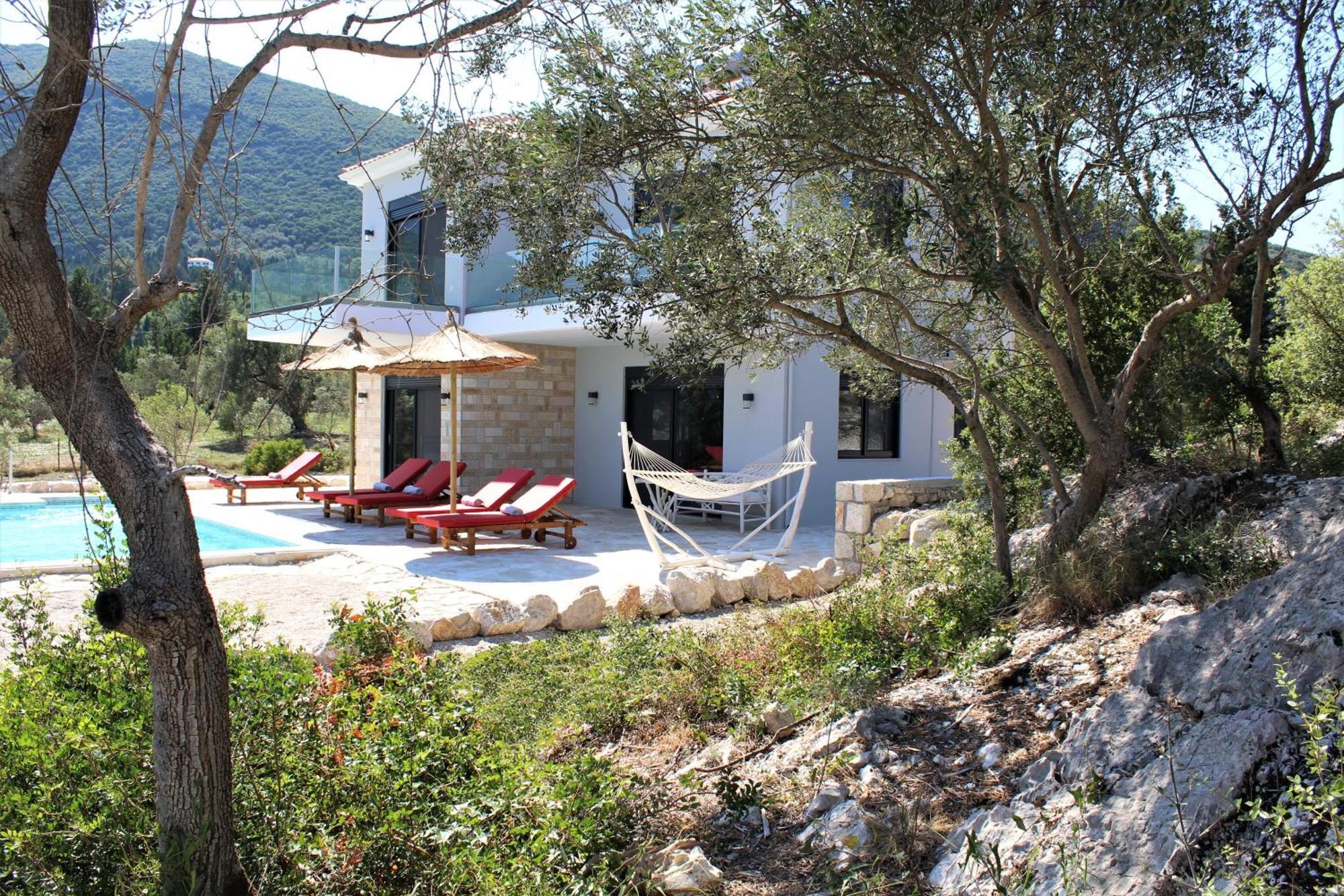 Villa Maura-Lefkada ニドリ エクステリア 写真