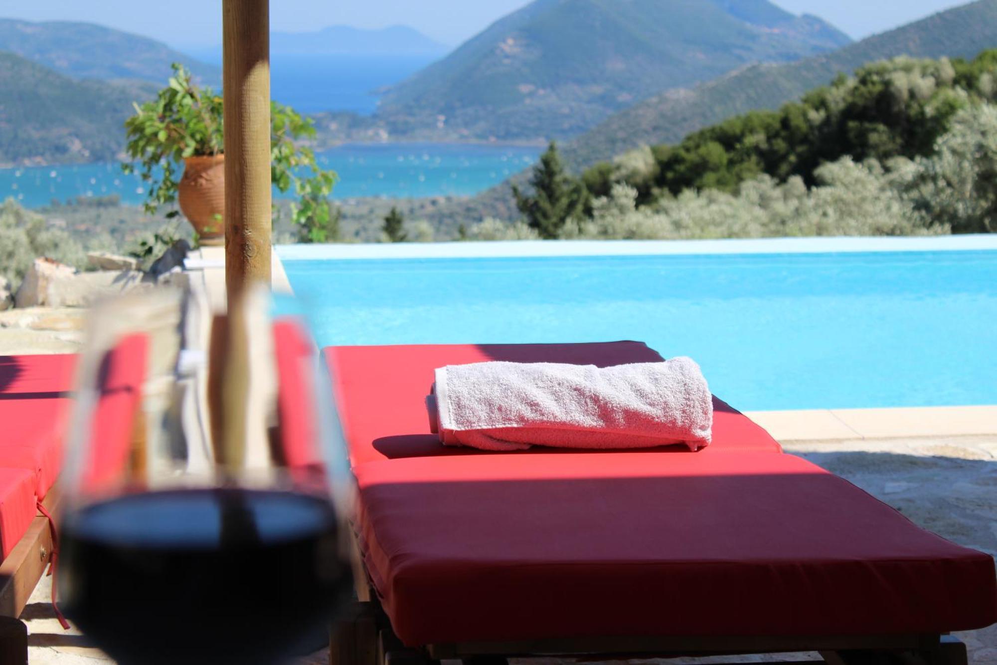 Villa Maura-Lefkada ニドリ エクステリア 写真