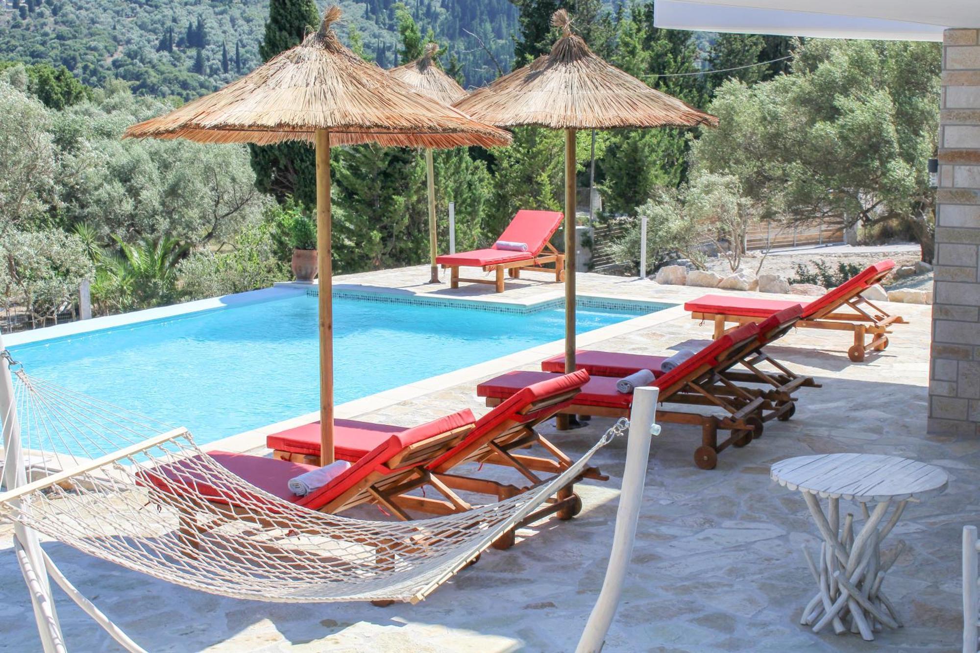 Villa Maura-Lefkada ニドリ エクステリア 写真